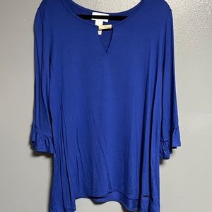 PECK & PECK XL  Royal Blue blouse
